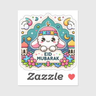 Sticker Eid Moubarak Sheep