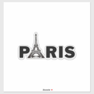 Sticker Eifel Paris