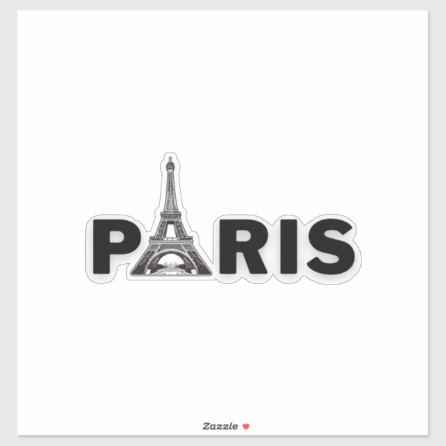 Sticker Eifel Paris (Feuille)