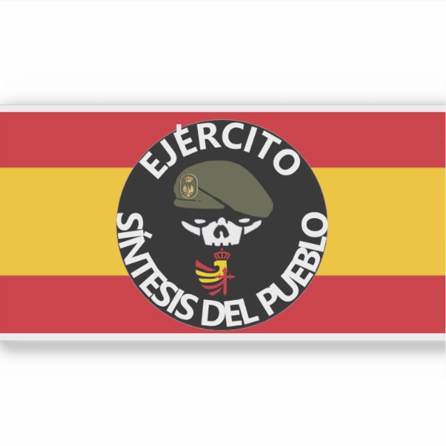 Sticker Ejército Español (Devant)