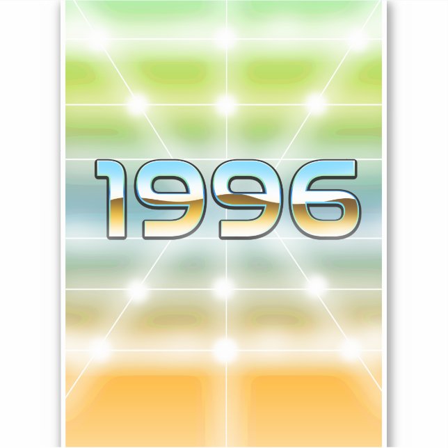 Sticker Électronique 1996 (Devant)