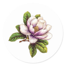 Sticker élégant Magnolia