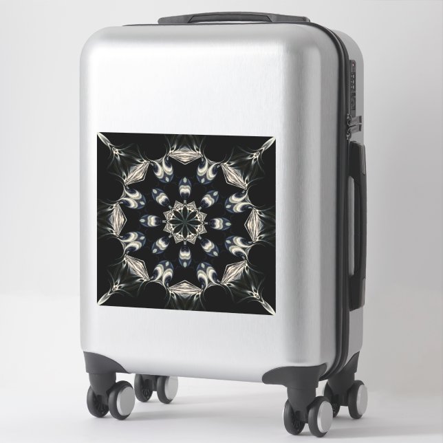 Sticker Elégant Mandala (Sur valise)