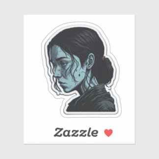 Sticker Ellie Williams après Joel !