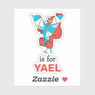 Sticker Elmo Alphabet   Yacht Y