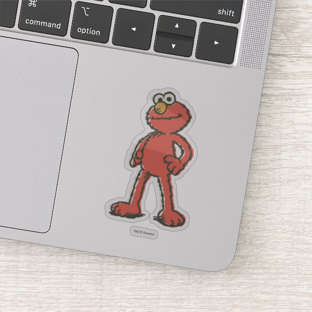 Sticker Elmo Vintage (Détail)