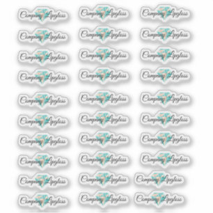Sticker Emballage de brillant à lèvres Logo Diamant Autoco