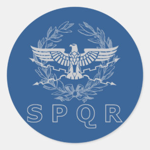 Sticker Emblem SPQR