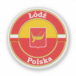Sticker Emblème Cercle Lodz Pologne