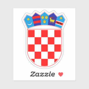 Sticker Emblème croate Hrvatski grb