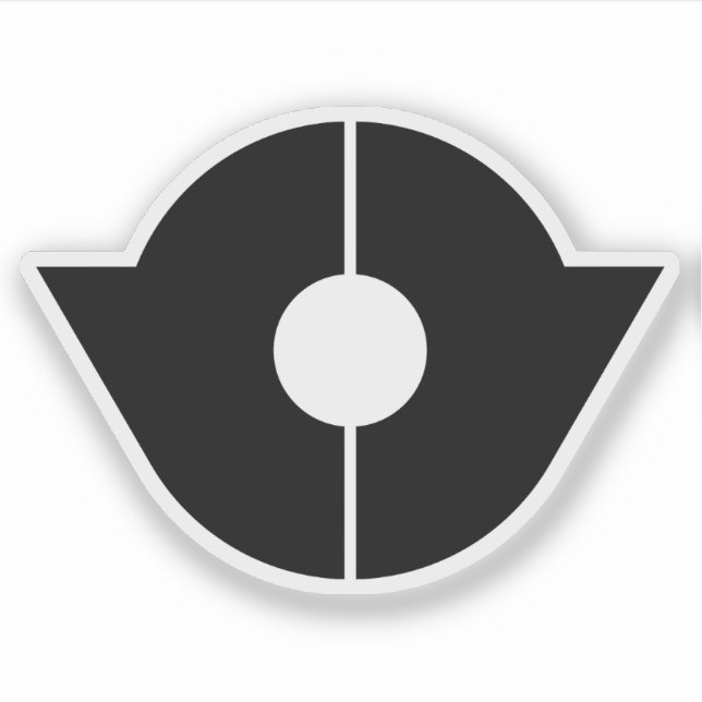 Sticker Emblème de Kita, Tokyo, Japon (Devant)