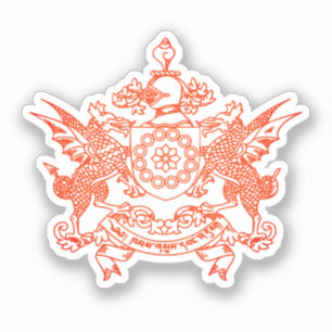 Sticker Emblème de l'état de Sikkim - INDE