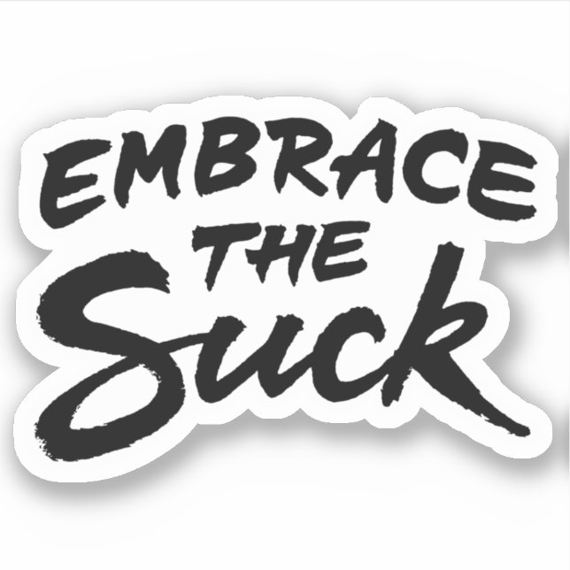 Sticker Embrassez le suceur (Devant)