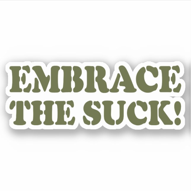 STICKER EMBRASSEZ LE SUCK ! (Devant)