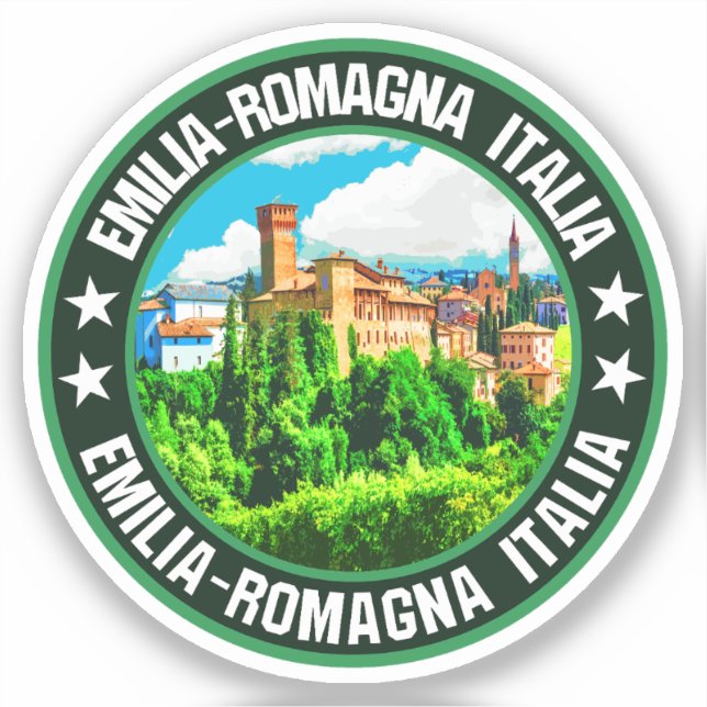 Sticker Émilie-Romagne (Recto)