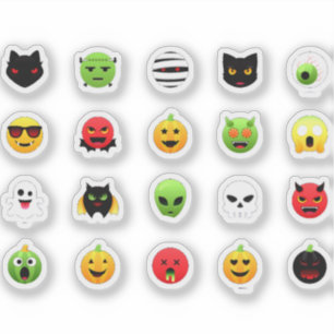 Sticker Emoji Halloween Flippant