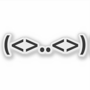 Sticker Emoticon japonais ALIEN