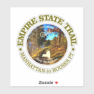 Sticker Empire State Trail (vélo c)