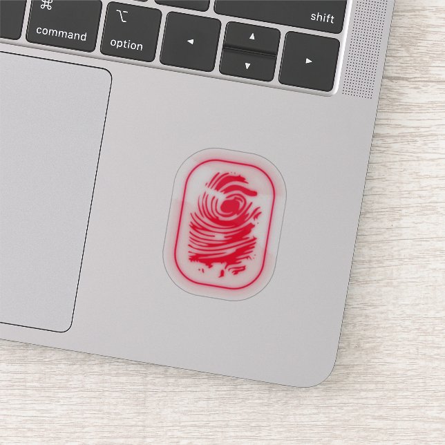 Sticker Empreinte (Détail)