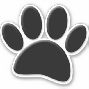 Sticker Empreinte de chien