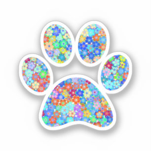 Sticker Empreinte de patte