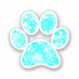 Sticker Empreinte de patte