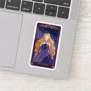 Sticker Empress Tarot Card