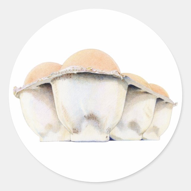 Sticker en carton d'oeufs (Devant)