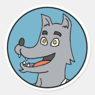 Sticker en cercle Lucas Mini