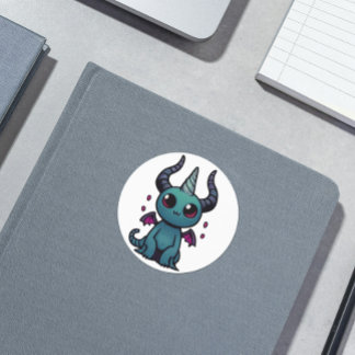 Sticker en cristaux Demonic Unicorn Helhorn - mign