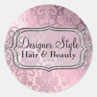 Sticker en damas Shimmer rose