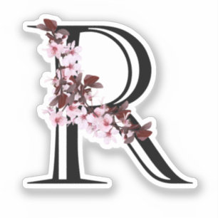 Sticker en fleurs de cerise
