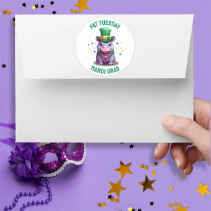 Sticker en gros Mardi Gras Mardi Hippo