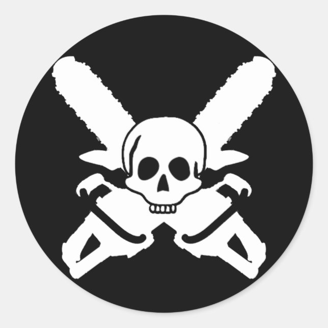 Sticker en métal ChainSaw (Devant)