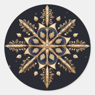 Sticker en or décoratif