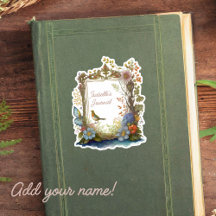 Sticker en plaques de livres du Journal Fairytale 