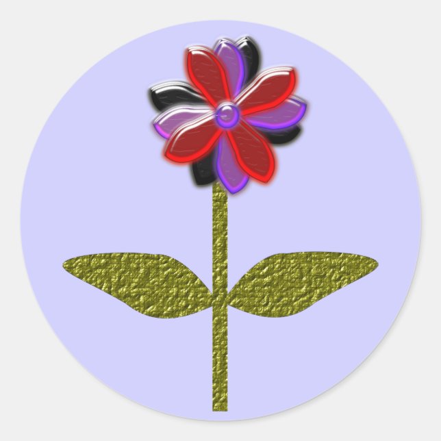 Sticker en plastique brillant (Devant)