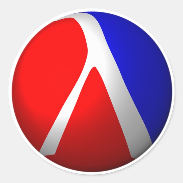 Sticker en raquette ordinaire (Devant)