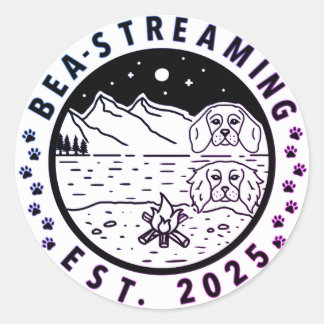 Sticker en streaming de Bea avec Trim violet