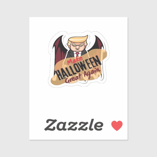 Sticker En Tant Que Vampire - Rendre Halloween Grand À Nou (Feuille)