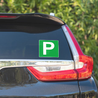 Sticker en vert/blanc