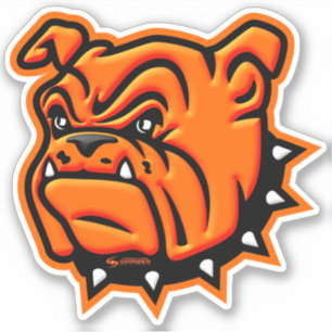 Sticker en vinyle 3D Artesia "Big Bulldog"