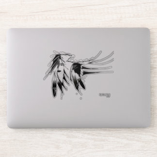 sticker en vinyle - ailes d'aigle