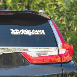 Sticker en vinyle Brooklyn taillé sur mesure