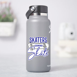 Sticker en vinyle coupé Kiss 4" Gonna Skateboard
