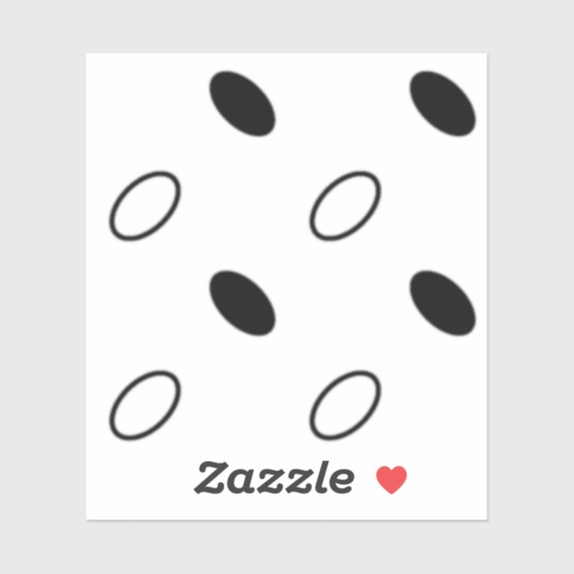 Sticker en vinyle coupé sur mesure (Feuille)