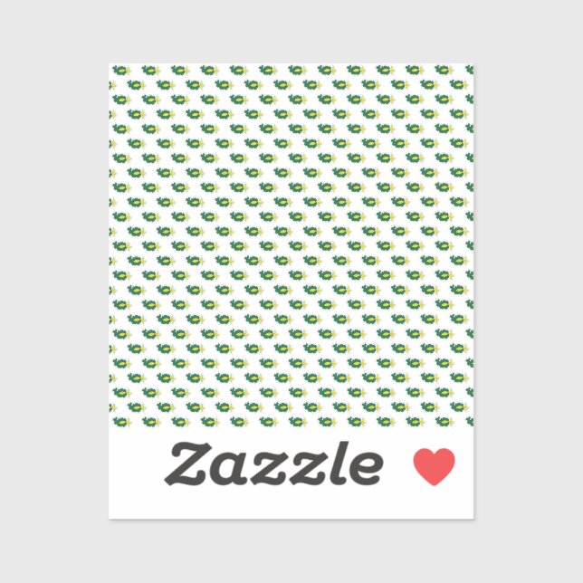 Sticker en vinyle coupé sur mesure (Feuille)