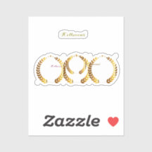 Sticker en vinyle coupé sur mesure