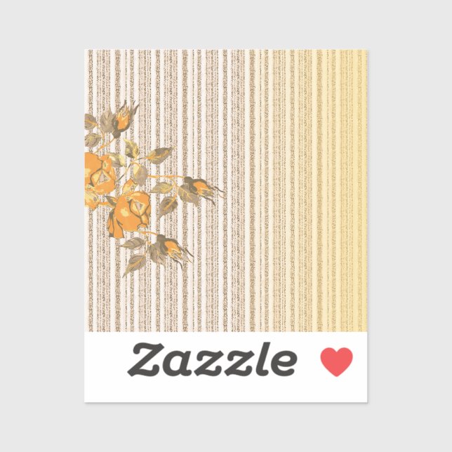 Sticker en vinyle coupé sur mesure (Feuille)