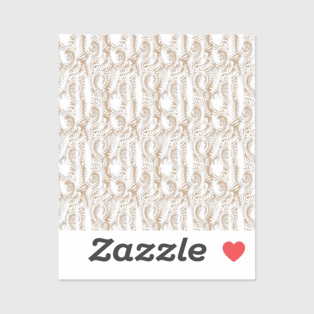 Sticker en vinyle coupé sur mesure (Feuille)